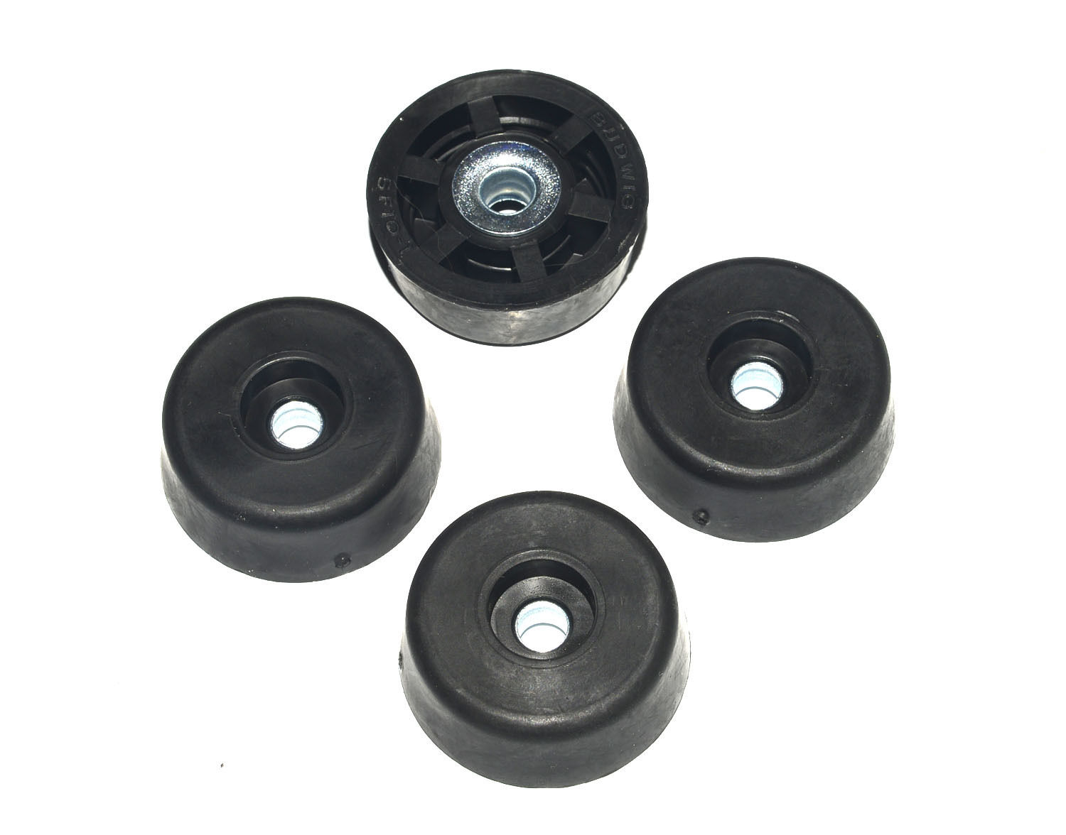 Large Round Rubber Feet - .500 H x 1.312 D